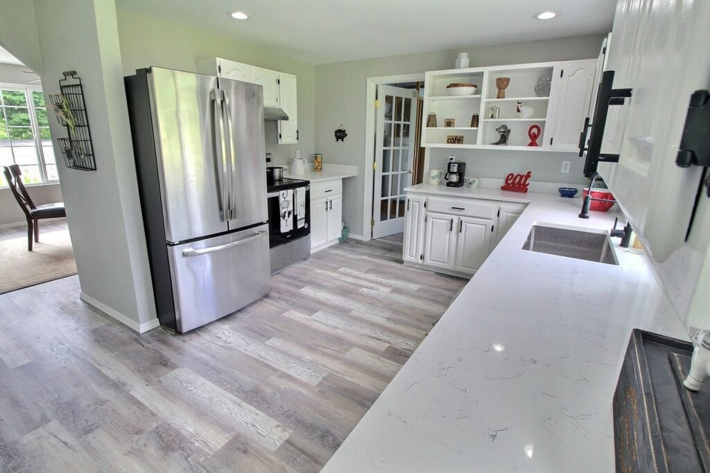 Chehalis project, kitchen countertop, Sky Pro Services